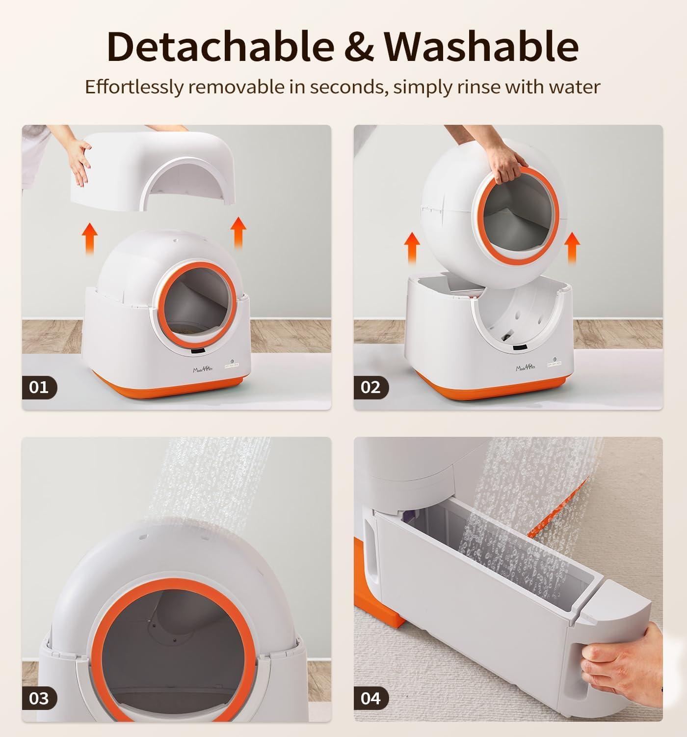 Smart Self-Cleaning Litter Box